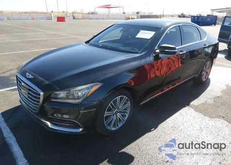 2018 Genesis G80 3.8 из США, поврежденный, VIN KMHGN4JE0JU234310